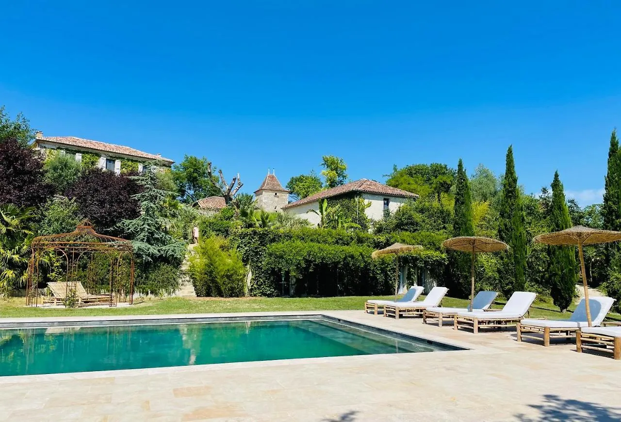 הוילה Castet-Arrouy Superbe Propriete Avec Piscine 0*,